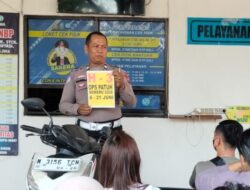 PETUGAS SAMSAT BANGIL SOSIALISASIKAN OPS PATUH SEMERU 2026 JELANG PELAKSANAAN OPERASI