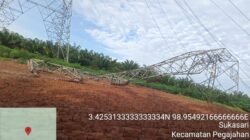 Cuaca Ekstrem Luluhlantakkan Infrastruktur PLN di Sumut, 12 Tower Transmisi Roboh dan Bengkok