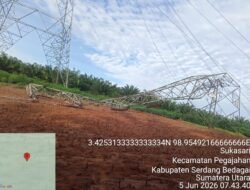 Cuaca Ekstrem Luluhlantakkan Infrastruktur PLN di Sumut, 12 Tower Transmisi Roboh dan Bengkok