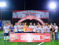 Satlantas Tak Terbendung! Keluar Sebagai Juara Kapolres Kutim Cup, Satreskrim dan Intelkam Harus Puas di Belakang