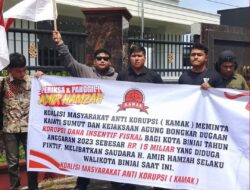 KAMAK Desak Kejati Sumut Usut Tuntas Dugaan Penyimpangan Dana Insentif Fiskal Binjai