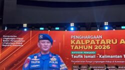 Dedikasi Jaga Ekosistem Pesisir, Personel Ditpolairud Polda Kaltim Aipda Taufik Ismail Raih Penghargaan Kalpataru 2026