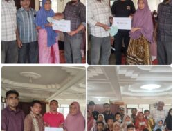 Pemdes Alue Bili Geulumpang Prioritaskan Kesejahteraan Warga Melalui BLT-DD Dan Santunan Anak Yatim 