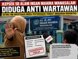 Diduga Alergi terhadap Wartawan, Kepala SD Alam Insan Mahira Tersulut Saat Dikonfirmasi Program Revitalisasi Sekolah