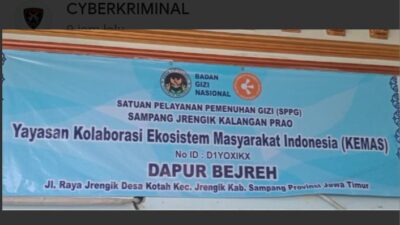 KLARIFIKASI! TEMUAN ULAT PADA SUSU MBG BERASAL DARI PEMASOK, DAPUR MBG BEJREH DAN YAYASAN KEMAS DINYATAKAN TIDAK BERSALAH