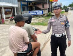Satlantas Polres Kutim Intensifkan Patroli di Sejumlah Ruas Jalan, Pastikan Arus Lalu Lintas Tetap Lancar dan Aman