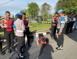 Polres Kutim Laksanakan Gaktibplin, Tingkatkan Disiplin dan Profesionalisme Personel