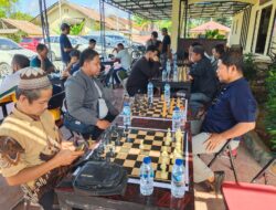 Polsek Muara Wahau Adakan Turnamen Catur Bhayangkara Cup Jelang Hari Bhayangkara ke-80