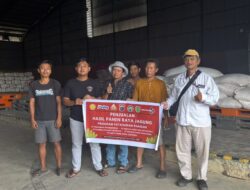 Polsek Muara Wahau dan PT DSN Group Kirim 2,2 Ton Jagung Pipil ke Gudang Bulog Samarinda