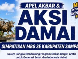 APEL AKBAR DUKUNG MBG DI SAMPANG: DUGAAN MASSA DIBAYAR Rp200 RIBU PER KEPALA