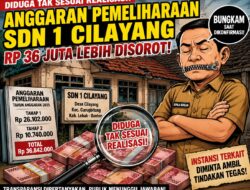 Diduga Tak Sejalan Realisasi, Anggaran Pemeliharaan SDN 1 Cilayang Rp 36 Juta Lebih Disorot Publik, Kepala Sekolah Belum Beri Klarifikasi