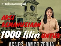 Aksi 1000 Lilin untuk Aknis Jance Zebua: Solidaritas Kemanusiaan dan Seruan Tegaknya Keadilan