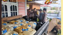 Tindak Tegas Penyalahgunaan BBM Bersubsidi, Satreskrim Polres Kerinci Amankan 59 Jerigen Solar di Sungai Penuh