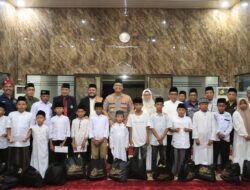 Doa Lintas Agama dan Santunan Anak Yatim Warnai Peringatan Hari Bhayangkara ke-80 di Polres Langkat