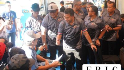 Dekati Masyarakat di CFD Dago, Polda Jabar Hadirkan Layanan SIM Keliling dan Sapa Warga