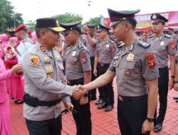Kapolda Kaltim Pimpin Upacara Korp Kenaikan Pangkat 966 Personel, Tekankan Peningkatan Profesionalisme serta Dedikasi Pengabdian