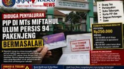 Dugaan Potongan Dana PIP Rp250 Ribu per Siswa Mencuat di MTs Miftahul Ulum Persis 94 Pakenjeng