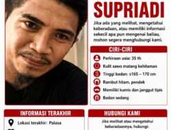 MOHON BANTUAN MASYARAKAT: Seorang Pria Bernama Supriadi Dilaporkan Hilang Sejak Tiga Hari Lalu di Palasa
