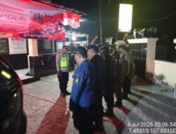 Jaga Kondusifitas Akhir Pekan, Kapolsek Bungbulang Pimpin Apel Gabungan Skala Besar