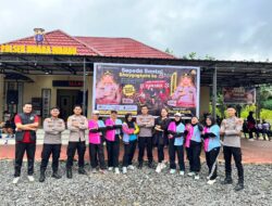 Pengamanan Ketat, Fun Bike Hari Bhayangkara ke-80 di Muara Wahau Berlangsung Aman dan Meriah