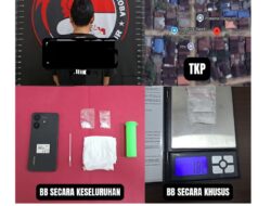 Satresnarkoba Polres Kutim Ringkus Pengedar Sabu di Kongbeng, Sita 1,82 Gram Barang Bukti