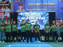 Perkuat Sinergi dengan Masyarakat, Polda Sumsel Gelar Badminton Kapolda Cup 2026 yang Diikuti Ribuan Peserta