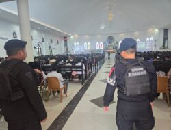 Hadir Berikan Rasa Aman, Sat Brimob Polda Kaltim Intensifkan Patroli Gereja di Samarinda dan Balikpapan