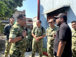Dandim 0611/Garut grebek kediaman kang Abeng preman pensiun bahas kolab program ketahanan pangan