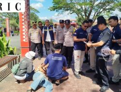 REKONSTRUKSI 43 ADEGAN HUBUNGAN CINTA TERLARANG, Polres Kuningan Perjelas Kasus Penganiayaan Berujung Maut di Taman Kota