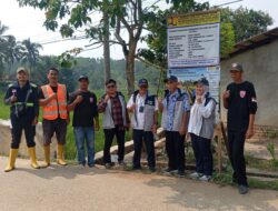 BBWSC3 Lakukan Pengecekan PHO Pekerjaan P3-TGAI di Kab Lebak M Farid H ST: Fisik Irigasi Telah Sesuai Spesifikasi