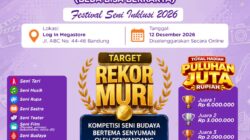 Unspoken Talent Night Ke-8 Festival Seni Inklusi 2026 Pecahkan Rekor MURI Lewat Kreativitas Penyandang Disabilitas