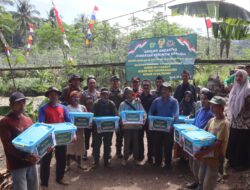 Dandim 0611/Garut Tinjau Jembatan Perintis Garuda, Salurkan Bantuan Sosial dan Santunan Anak Yatim di Cisompet