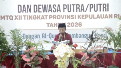 KABAR MTQH: Peserta Batam Lebihi Target ke Final, LPTQ Optimistis Raih Juara Umum