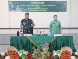 Dandim 0611/Garut Berikan Pengarahan kepada Prajurit dan Persit, Tekankan Pentingnya Membangun Keluarga Bahagia