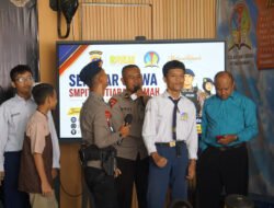 Brimob Polda Kaltim Edukasi Siswa SMPIT Mutiara Rahmah Wujudkan Lingkungan Sekolah Aman dan Bebas Kekerasan