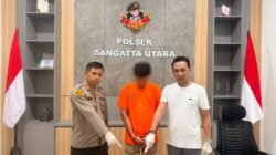 Aksi Senyap Polsek Sangatta Utara Berbuah Hasil, Terduga Pengedar Sabu Diciduk di Sangatta Utara