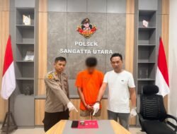 Aksi Senyap Polsek Sangatta Utara Berbuah Hasil, Terduga Pengedar Sabu Diciduk di Sangatta Utara