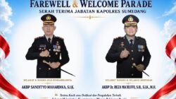 Keluarga Besar Polres Sumedang Beri Apresiasi Tinggi Kepada AKBP Sandityo ,Sambut AKBP Reza Sebagai Kapolres Baru