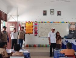 Wakil Ketua II DPRD Kota Batam Tinjau Pembangunan Pagar SDN 003 BLP, Disambut Antusias Para Siswa