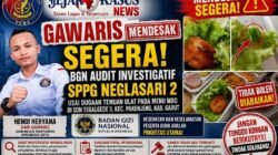 GAWARIS Desak BGN Audit Investigatif SPPG Neglasari 2 Usai Dugaan Temuan Ulat pada Menu MBG di SDN Tegalgede 3
