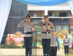 AKBP Dr. Reza Ma’ruffi Resmi Disambut di Polres Sumedang, Tradisi Farewell & Welcome Parade Berlangsung Khidmat