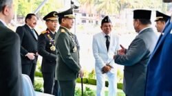 Panglima TNI Dampingi Presiden Prabowo pada Pelantikan Pamong Praja Muda IPDN Angkatan XXXIII