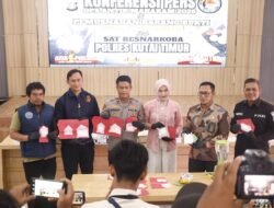 Hampir 1 Kilogram Sabu Dimusnahkan! Polres Kutim Selamatkan Masyarakat dari Kerugian Rp1,3 Miliar