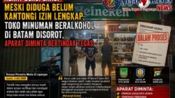 Beroperasi Meski Diduga Belum Kantongi Izin Lengkap, Toko Minuman Beralkohol di Batam Disorot, Aparat Diminta Bertindak Tegas