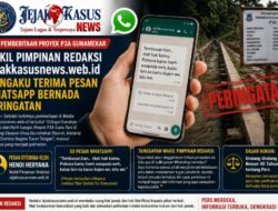 Usai Pemberitaan Proyek P3A Gunamekar, Wakil Pimpinan Redaksi Jejakkasusnews.web.id Mengaku Terima Pesan WhatsApp Bernada Peringatan