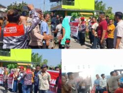 Masyarakat Desa Karang Rejo Gelar Aksi Damai, Tolak Dugaan Kepala Desa Rangkap Jabatan di Perusahaan Swasta