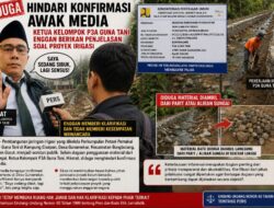 Diduga Hindari Konfirmasi Awak Media, Ketua Kelompok P3A Guna Tani Enggan Berikan Penjelasan Soal Proyek Irigasi
