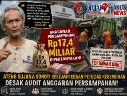 Anggaran Persampahan Rp17,4 Miliar Dipertanyakan, Ateng Sujana Soroti Kesejahteraan Petugas Kebersihan
