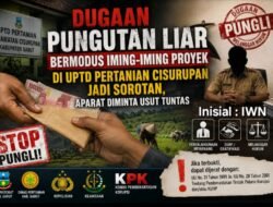 Dugaan Pungutan Liar Bermodus Iming-Iming Proyek di UPTD Pertanian Cisurupan Jadi Sorotan, Aparat Diminta Usut Tuntas