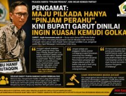Pengamat: Maju Pilkada Hanya “Pinjam Perahu”, Kini Bupati Garut Dinilai Ingin Kuasai Kemudi Golkar